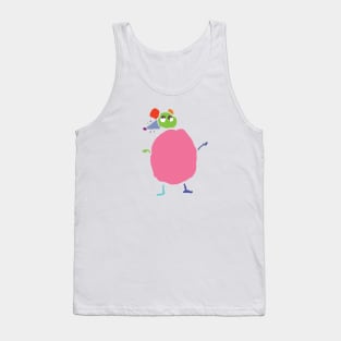 Fat rat Tank Top